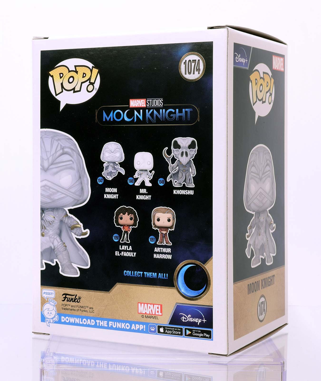 Funko Pop! Marvel #1074 Moon Knight with weapon Funko Funko Pop! Marvel #1074 Moon Knight with weapon Funko